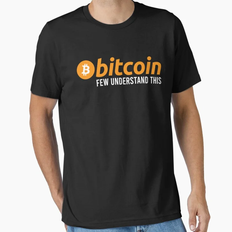 Bitcoin Few Understand This Crypto Cryptocurrency 100% cotton printed t shirt for men large size Adult tops S-6XL
Bitcoin Few Understand This Crypto Cryptocurrency 100% cotton printed t shirt for men large size Adult tops S-6XL