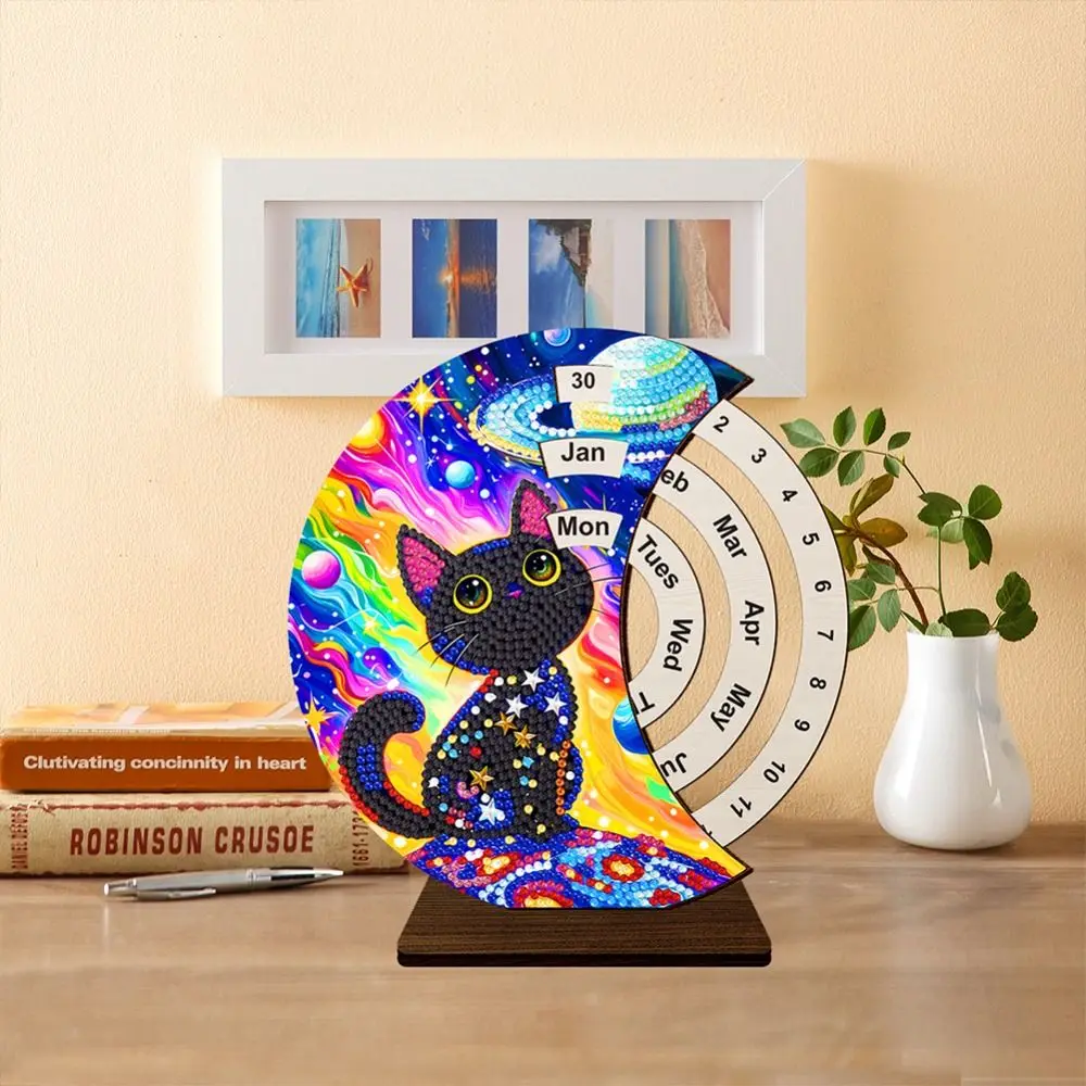 3D Diamond Art Perpetual Calendar Kits DIY Wooden Diamond Art Calendar Handmade Rotating Diamond Painting Calendar For Adults
3D Diamond Art Perpetual Calendar Kits DIY Wooden Diamond Art Calendar Handmade Rotating Diamond Painting Calendar For Adults