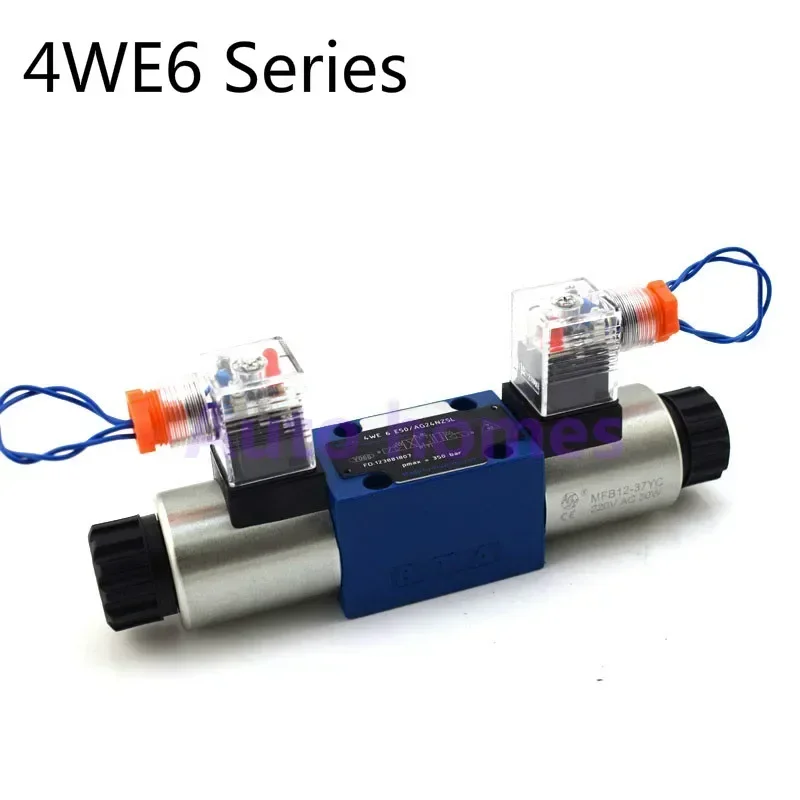 Hydraulic Electromagnetic Reversing Valve 4we6 Series 4WE6E/4WE6G Directional Valve Commonly Used Hydraulic Valve Spare Parts
Hydraulic Electromagnetic Reversing Valve 4we6 Series 4WE6E/4WE6G Directional Valve Commonly Used Hydraulic Valve Spare Parts