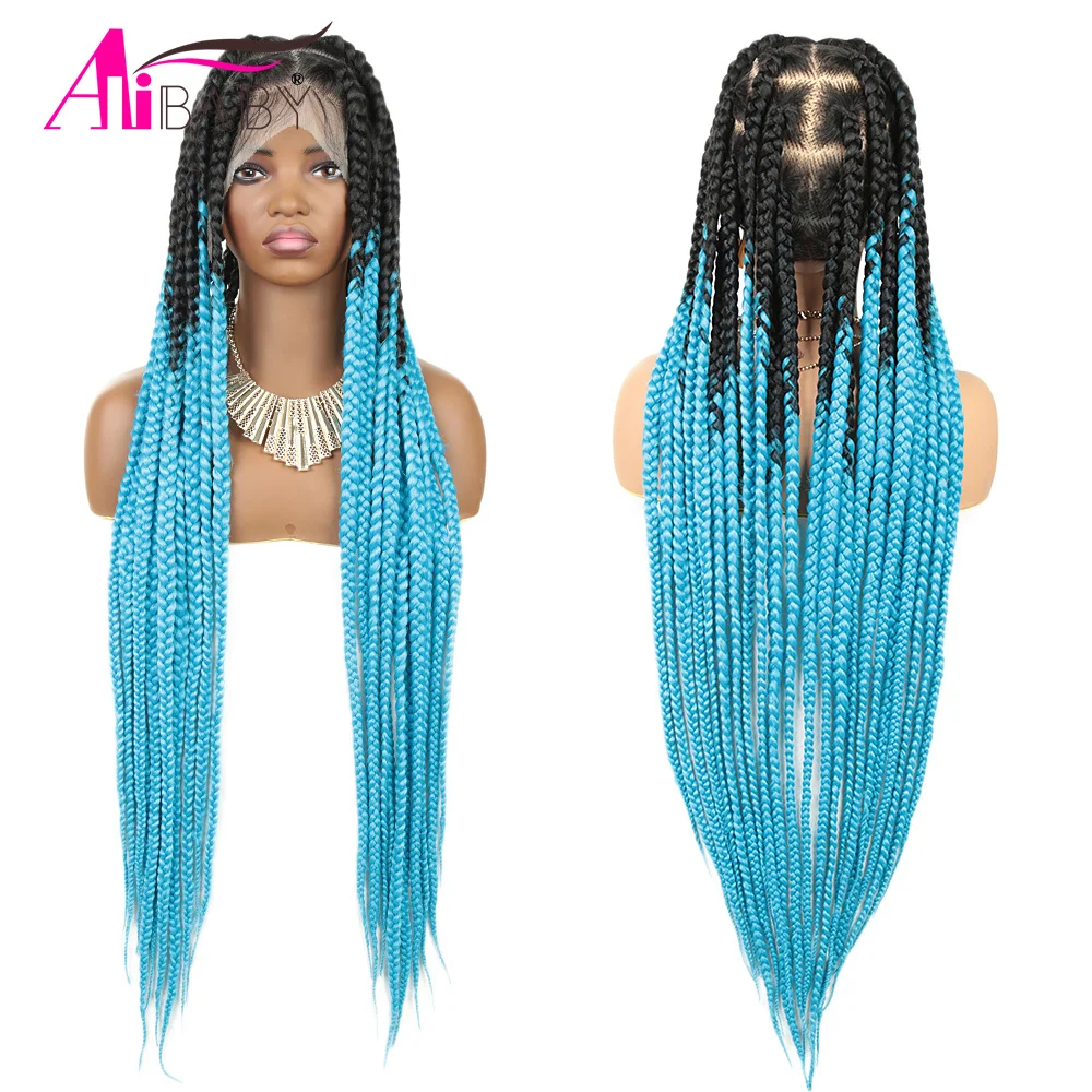 36 Inch Full Lace Front Box Braided Wigs for Women Long Straight Synthetic Fibers Full Lace Braid Hair Wig with Baby Hair
36 Inch Full Lace Front Box Braided Wigs for Women Long Straight Synthetic Fibers Full Lace Braid Hair Wig with Baby Hair