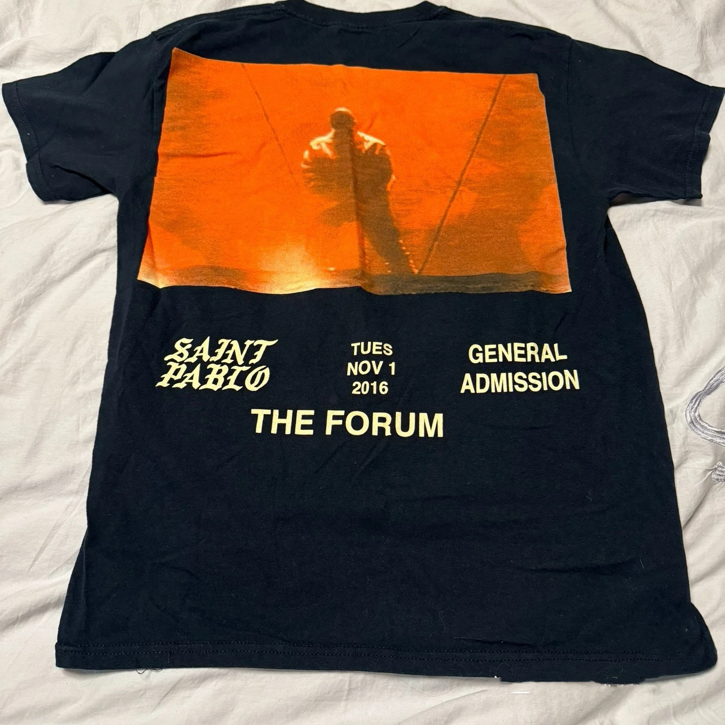Kanye West Loose American Sle Tour Merch T-irt Saint Pablo Concert Tee Cotton ort Sve round Ne Cool Feeling Summer
Kanye West Loose American Sle Tour Merch T-irt Saint Pablo Concert Tee Cotton ort Sve round Ne Cool Feeling Summer