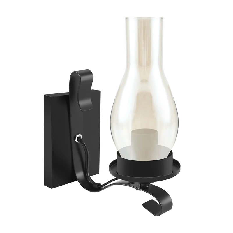 Vintage Rustic Wall Lamp In Glass And Mood Light Decorative Lamp For Bedroom (Does Not Contain Bulbs)
Vintage Rustic Wall Lamp In Glass And Mood Light Decorative Lamp For Bedroom (Does Not Contain Bulbs)