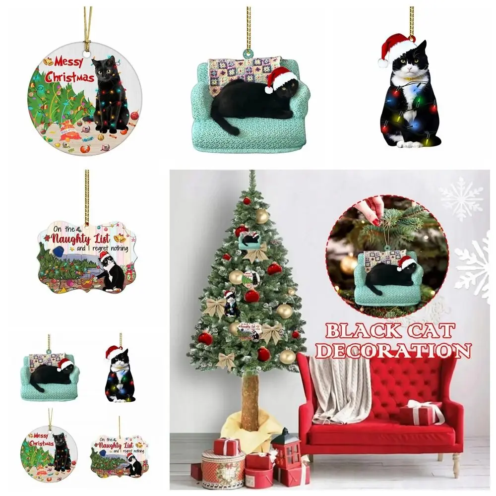 Black Christmas Black Cat Pendant Cat Shape Acrylic Craft Black Cat Ornament Hanging Xmas Tree Pendant Doors
Black Christmas Black Cat Pendant Cat Shape Acrylic Craft Black Cat Ornament Hanging Xmas Tree Pendant Doors