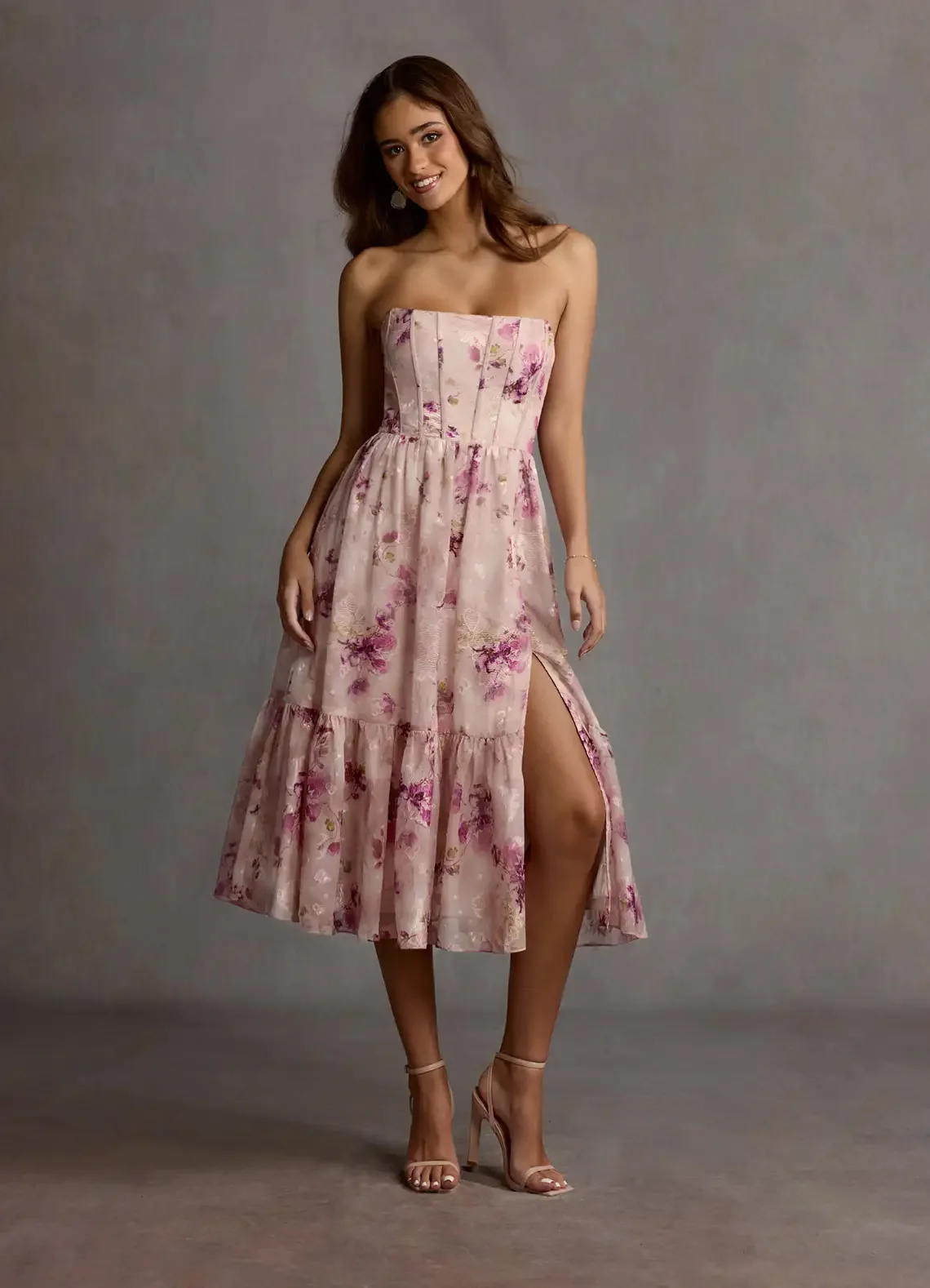 Corset Floral Evening Dresses for Women 2026 Long Ruffle A Line Sweetheart Formal Prom Gowns Bespoke Occasion Dresses Customized
Corset Floral Evening Dresses for Women 2026 Long Ruffle A Line Sweetheart Formal Prom Gowns Bespoke Occasion Dresses Customized