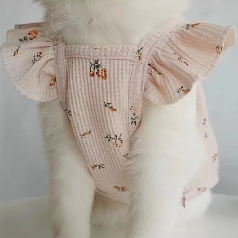 Princ Sle Pure Cotton Lightweight Floral Svel Vest for Teddy Dogs And s Spring Summer Anti-Hair Loss Pet Clothes
Princ Sle Pure Cotton Lightweight Floral Svel Vest for Teddy Dogs And s Spring Summer Anti-Hair Loss Pet Clothes