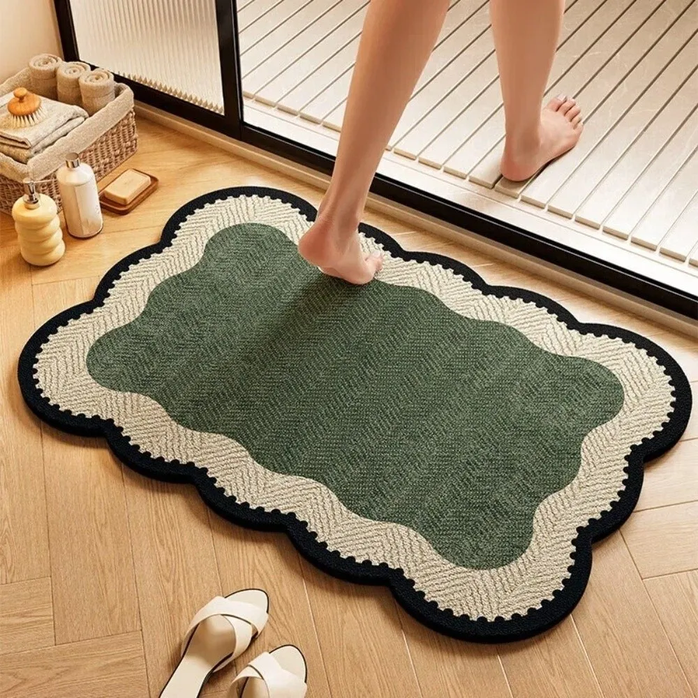 Anti Slip Flax Entry Doormat Simple Soft Linen Absorbent Rug Vintage Imitation Weaving Bathroom Door Pad Floor Protection
Anti Slip Flax Entry Doormat Simple Soft Linen Absorbent Rug Vintage Imitation Weaving Bathroom Door Pad Floor Protection