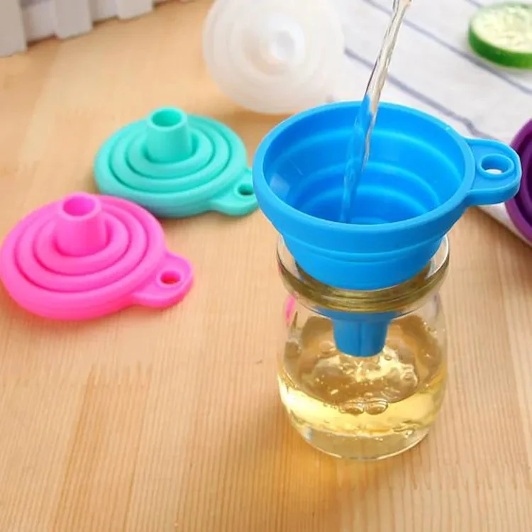 mini Foldable Funnel Silicone Collapsible Portable Funnels for Fuel Hopper Beer Oil Kitchen Accessories Tools Items
mini Foldable Funnel Silicone Collapsible Portable Funnels for Fuel Hopper Beer Oil Kitchen Accessories Tools Items