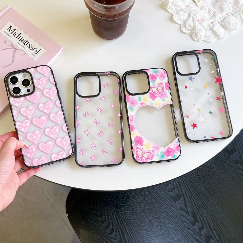 Противоударный чехол для телефона серии Cute Sweet Girl с розовым бантом Love Heart Butterfly Stars для iPhone 17, 16, 15, 14, 13, 12 Pro Max
Противоударный чехол для телефона серии Cute Sweet Girl с розовым бантом Love Heart Butterfly Stars для iPhone 17, 16, 15, 14, 13, 12 Pro Max