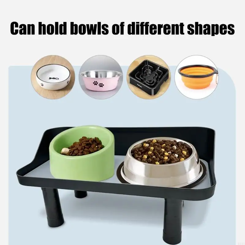 Regulable Nonslip Pet Bowl Holder Upgraded Raised Cats Bowls Durability Pet Water Bowl Holder for Dog and Cats B03E
Regulable Nonslip Pet Bowl Holder Upgraded Raised Cats Bowls Durability Pet Water Bowl Holder for Dog and Cats B03E
