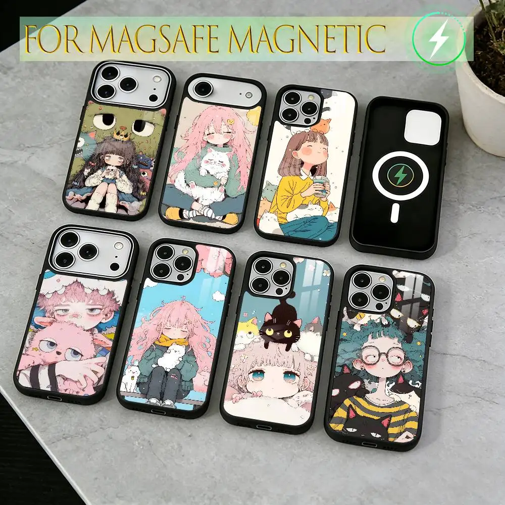 Cute girl painting Phone Case For iPhone17,16,15,14,13,12,11 Plus,Pro Magnetic For Magsafe Wireless Charging
Cute girl painting Phone Case For iPhone17,16,15,14,13,12,11 Plus,Pro Magnetic For Magsafe Wireless Charging