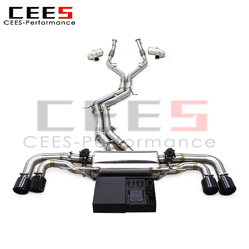 Cees Valvetronic Catback выхлопная труба для Porsche Cayenne S Turbo 2.9T 2018-2024 SS304 водосточная труба с системой выхлопной трубы Catalyst
Cees Valvetronic Catback выхлопная труба для Porsche Cayenne S Turbo 2.9T 2018-2024 SS304 водосточная труба с системой выхлопной трубы Catalyst