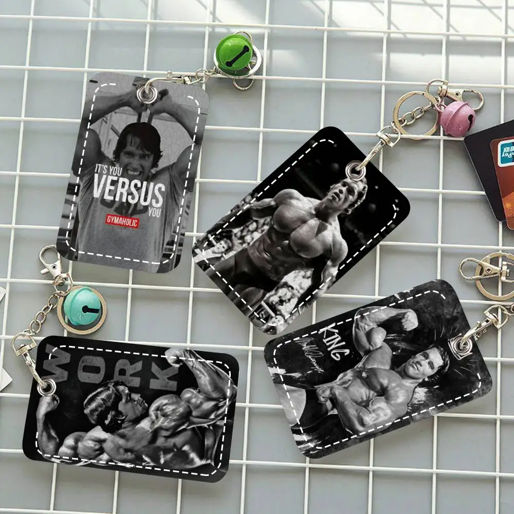 Держатель для фитнес-карт Арнольда Шварценеггера, подходит для кредитных карт, проездных билетов, прямоугольный брелок из мягкой кожи, защитный чехол для ключей
Держатель для фитнес-карт Арнольда Шварценеггера, подходит для кредитных карт, проездных билетов, прямоугольный брелок из мягкой кожи, защитный чехол для ключей