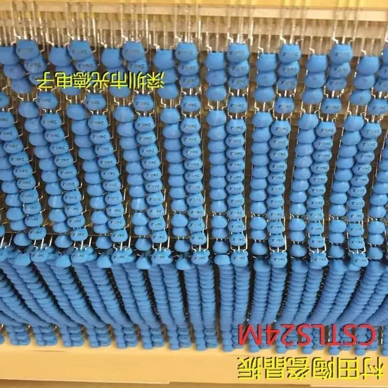 100PCS/ CSTLS24M0X24P07-A0 imported ceramic crystal oscillator 24MHZ 24M straight plug 3 feet
100PCS/ CSTLS24M0X24P07-A0 imported ceramic crystal oscillator 24MHZ 24M straight plug 3 feet