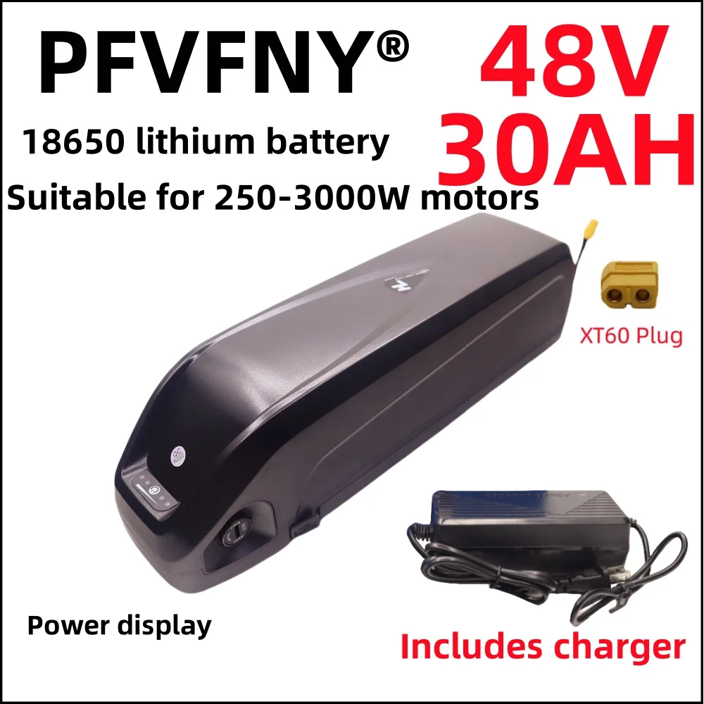 Air fast transportation 36V48V52V New Full Capacity Power 18650 Hailong Battery 30AH Lithium Battery Pack Suitable for 250-3000W
Air fast transportation 36V48V52V New Full Capacity Power 18650 Hailong Battery 30AH Lithium Battery Pack Suitable for 250-3000W