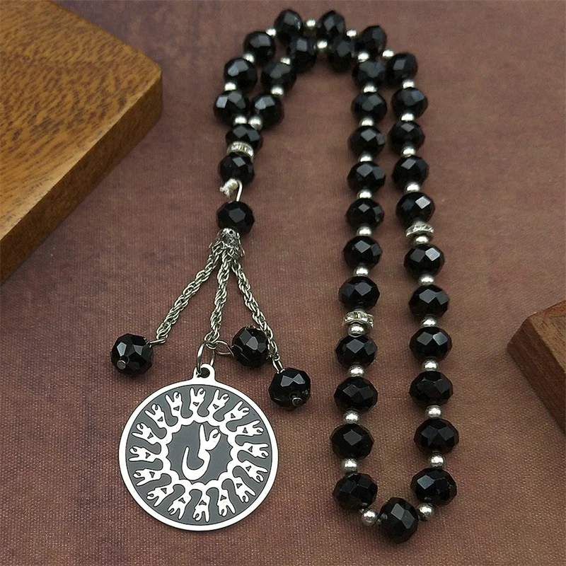 Arabic Quran Allah Medal Stainless Steel Car Pendant for Men Women Silver Color Arabic Islamic Glass Pray Beads Jewelry Gift
Arabic Quran Allah Medal Stainless Steel Car Pendant for Men Women Silver Color Arabic Islamic Glass Pray Beads Jewelry Gift