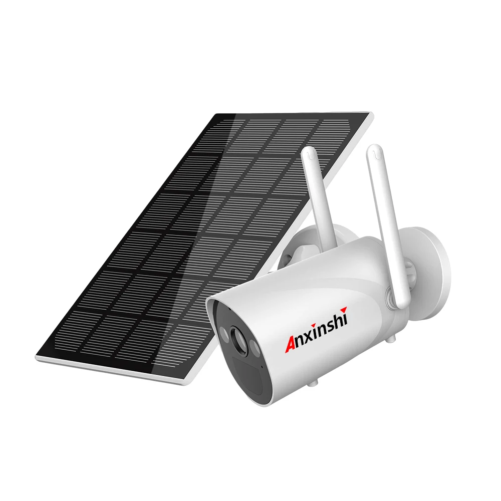 Anxinshi 4MP Outdoor Security Solar WiFi Camera 20M IR IP6 Ai Human Detection Color Night Vision P2P IP Pro H.265+ Cloud Storage
Anxinshi 4MP Outdoor Security Solar WiFi Camera 20M IR IP6 Ai Human Detection Color Night Vision P2P IP Pro H.265+ Cloud Storage