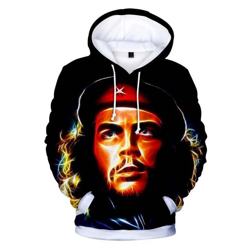 Пуловеры с капюшоном Che Guevara с 3D-принтом, пуловеры с графическим принтом Pop El Che для мужчин, топы, одежда, винтажные новые свитшоты и толстовки
Пуловеры с капюшоном Che Guevara с 3D-принтом, пуловеры с графическим принтом Pop El Che для мужчин, топы, одежда, винтажные новые свитшоты и толстовки