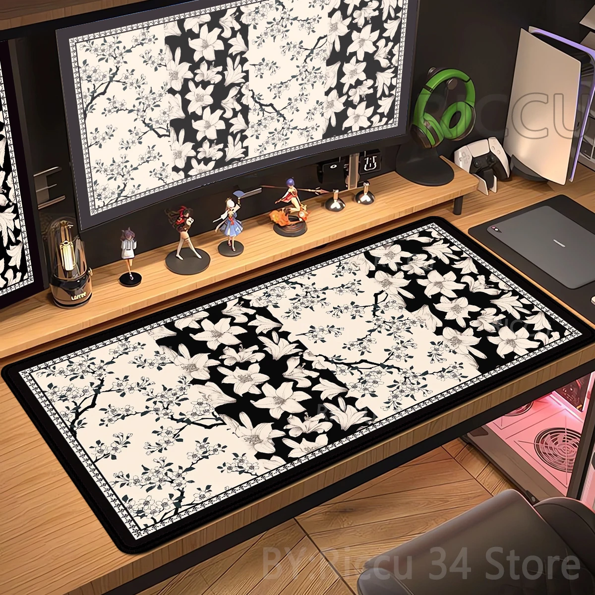 Black White Mouse Pad Computer Hot Sell Mousepad Anime lovely Gamer Natural Rubber Aesthetics Flower Office Carpet Xxl Mouse Mat
Black White Mouse Pad Computer Hot Sell Mousepad Anime lovely Gamer Natural Rubber Aesthetics Flower Office Carpet Xxl Mouse Mat