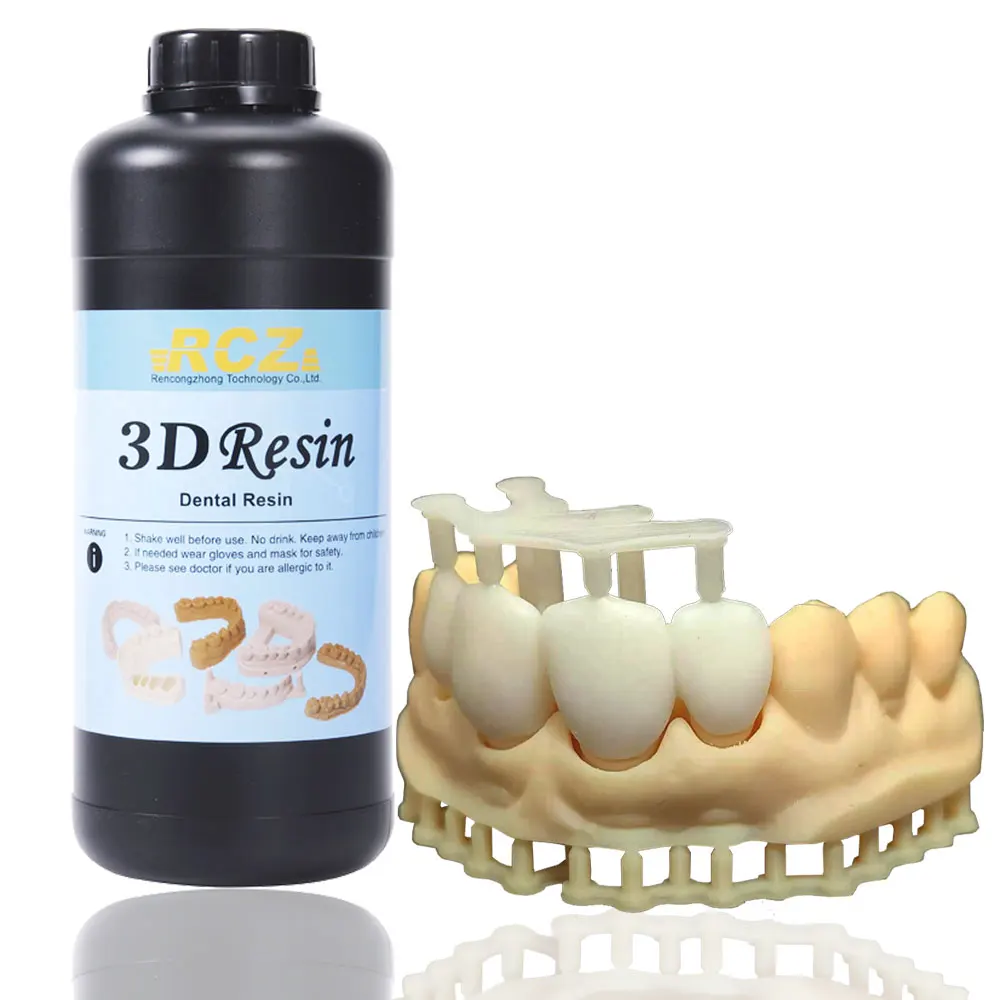 RENCONGZHONG TDentals Resins Teeth A1/A2/B1 Color 3D Printer Resins Dentals Crown for LCD DLP Printer
RENCONGZHONG TDentals Resins Teeth A1/A2/B1 Color 3D Printer Resins Dentals Crown for LCD DLP Printer