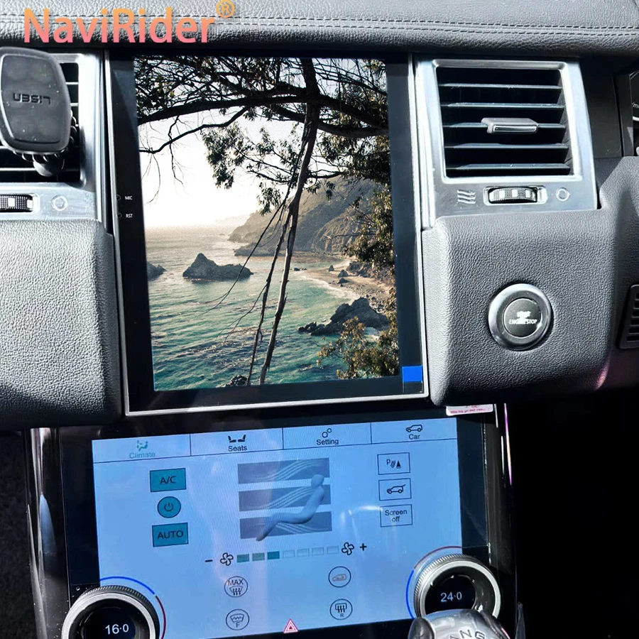 Сенсорный экран Tesla Android подходит для Range Rover Sport HSE Luxury V8 2013 GPS навигация магнитофон мультимедийный плеер Carplay
Сенсорный экран Tesla Android подходит для Range Rover Sport HSE Luxury V8 2013 GPS навигация магнитофон мультимедийный плеер Carplay