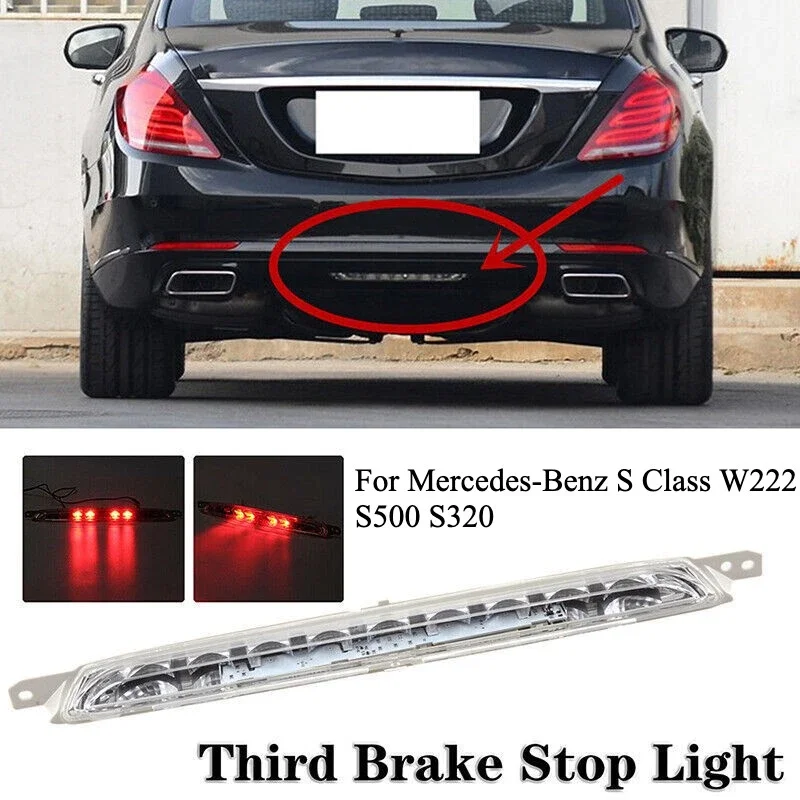 Car Rear Bumper Light Stop Lamp Third Brake Light Tail Light For Mercedes W222 S-Class S500 S600 2014-2017 A2229060048
Car Rear Bumper Light Stop Lamp Third Brake Light Tail Light For Mercedes W222 S-Class S500 S600 2014-2017 A2229060048