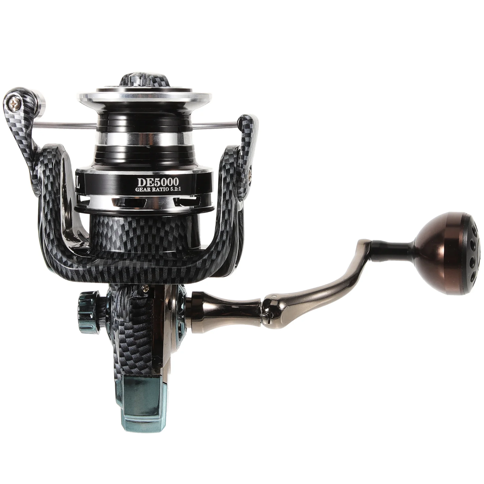 Fishing Reel 12+1 BB Light and Powerful Aluminum Fishing Reel 52:1 Gear Ratio for Saltwater or Freshwater
Fishing Reel 12+1 BB Light and Powerful Aluminum Fishing Reel 52:1 Gear Ratio for Saltwater or Freshwater