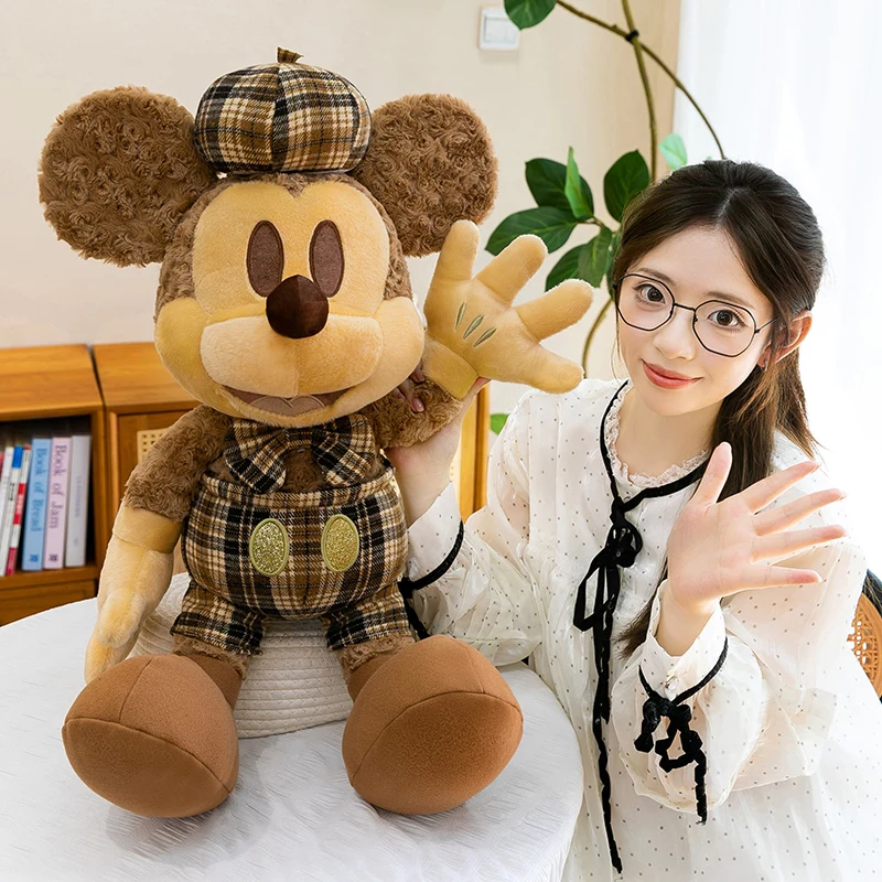 New Disney 70cm Retro Plaid Mickey & Minnie Couple Plush Dolls Soft Stuffed Toy Set Perfect Valentine Birthday Gift for Lovers
New Disney 70cm Retro Plaid Mickey & Minnie Couple Plush Dolls Soft Stuffed Toy Set Perfect Valentine Birthday Gift for Lovers