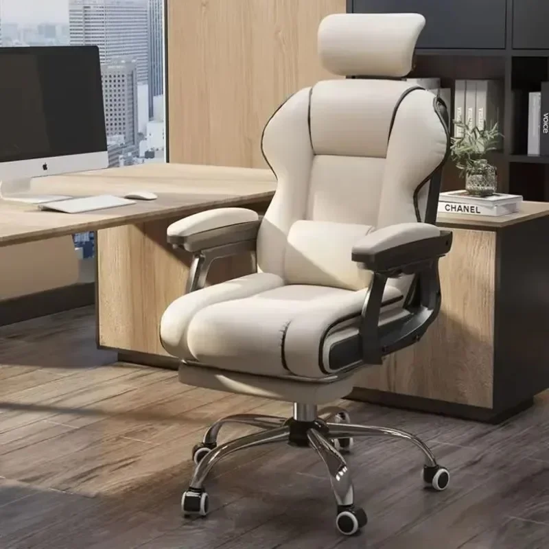Comfortable Office Computer Chair, University Dormitory Bedroom Living Room Game Live Streaming Chair with Adjustable Backrest
Comfortable Office Computer Chair, University Dormitory Bedroom Living Room Game Live Streaming Chair with Adjustable Backrest