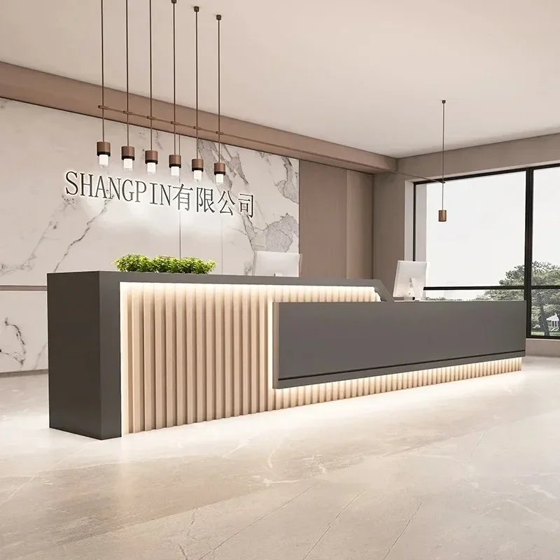 Restaurant Front Desk Table Supermarket Counter Counters For Small Store Business Furniture Hairdressing Reception Beauty Center
Restaurant Front Desk Table Supermarket Counter Counters For Small Store Business Furniture Hairdressing Reception Beauty Center