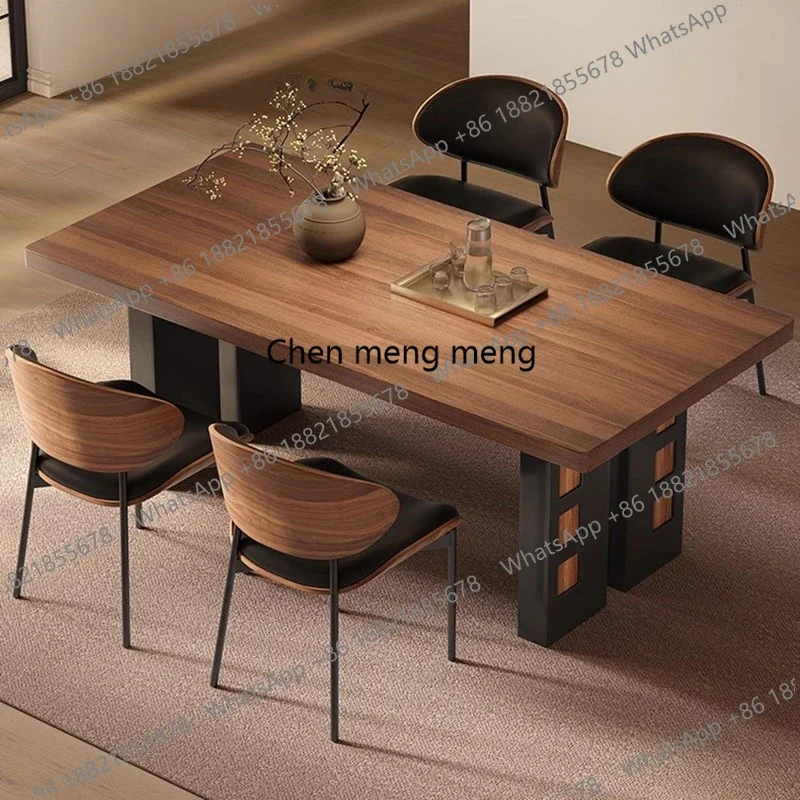 Обеденный стол в стиле середины века, креативный, современный, простой, роскошный, для ресторана, элитная домашняя мебель, Tavolo Pranzo
Обеденный стол в стиле середины века, креативный, современный, простой, роскошный, для ресторана, элитная домашняя мебель, Tavolo Pranzo