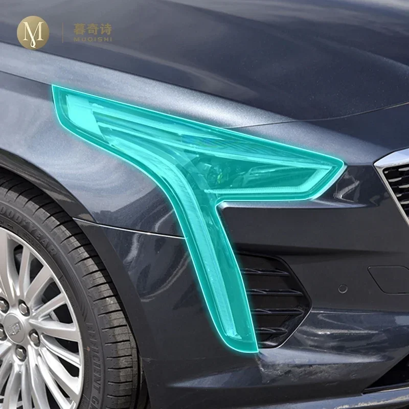 MUQSHI Car Anti scratch Exterior Headlamps Transparent/smoked black TPU protective film Anti sand PPF For Cadillac CT6 2019-2023
MUQSHI Car Anti scratch Exterior Headlamps Transparent/smoked black TPU protective film Anti sand PPF For Cadillac CT6 2019-2023