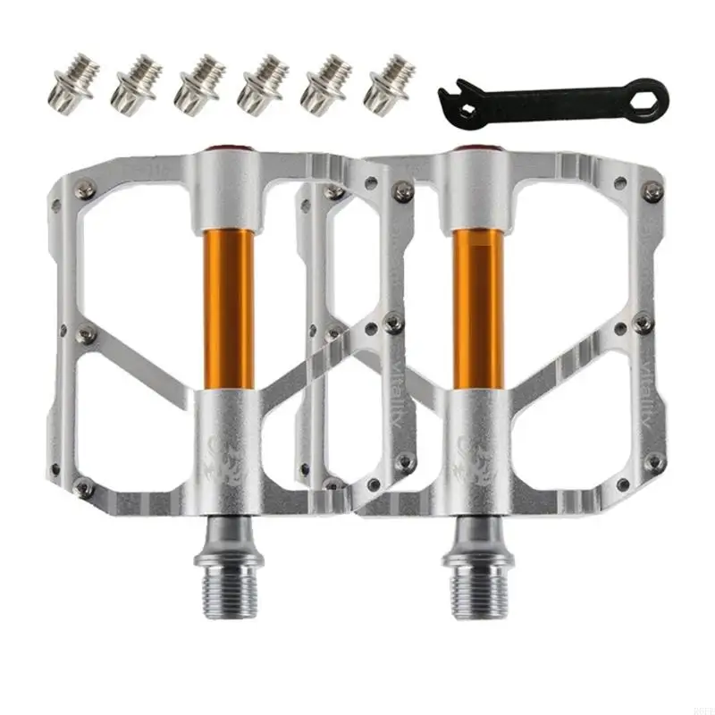 652F 3 Bearings Mountain Bicycles Pedals Light weights Bicycles Platform Pedals Strong Aluminum Alloy Bicycles Flat Pedals
652F 3 Bearings Mountain Bicycles Pedals Light weights Bicycles Platform Pedals Strong Aluminum Alloy Bicycles Flat Pedals