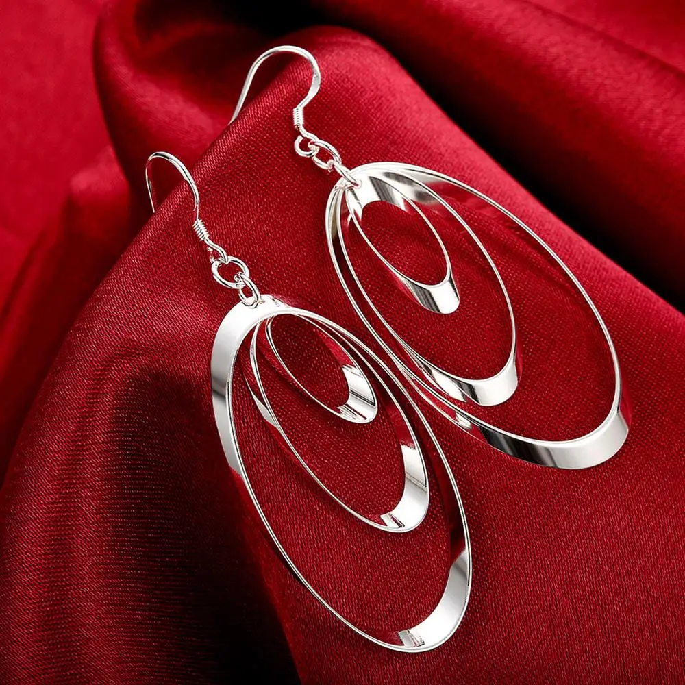 Jewelrytop Store 925 Sterling Silver Earrings Charms Round For Women Girl Wedding Engagement Jewelry Noble Beautiful Fashion
Jewelrytop Store 925 Sterling Silver Earrings Charms Round For Women Girl Wedding Engagement Jewelry Noble Beautiful Fashion