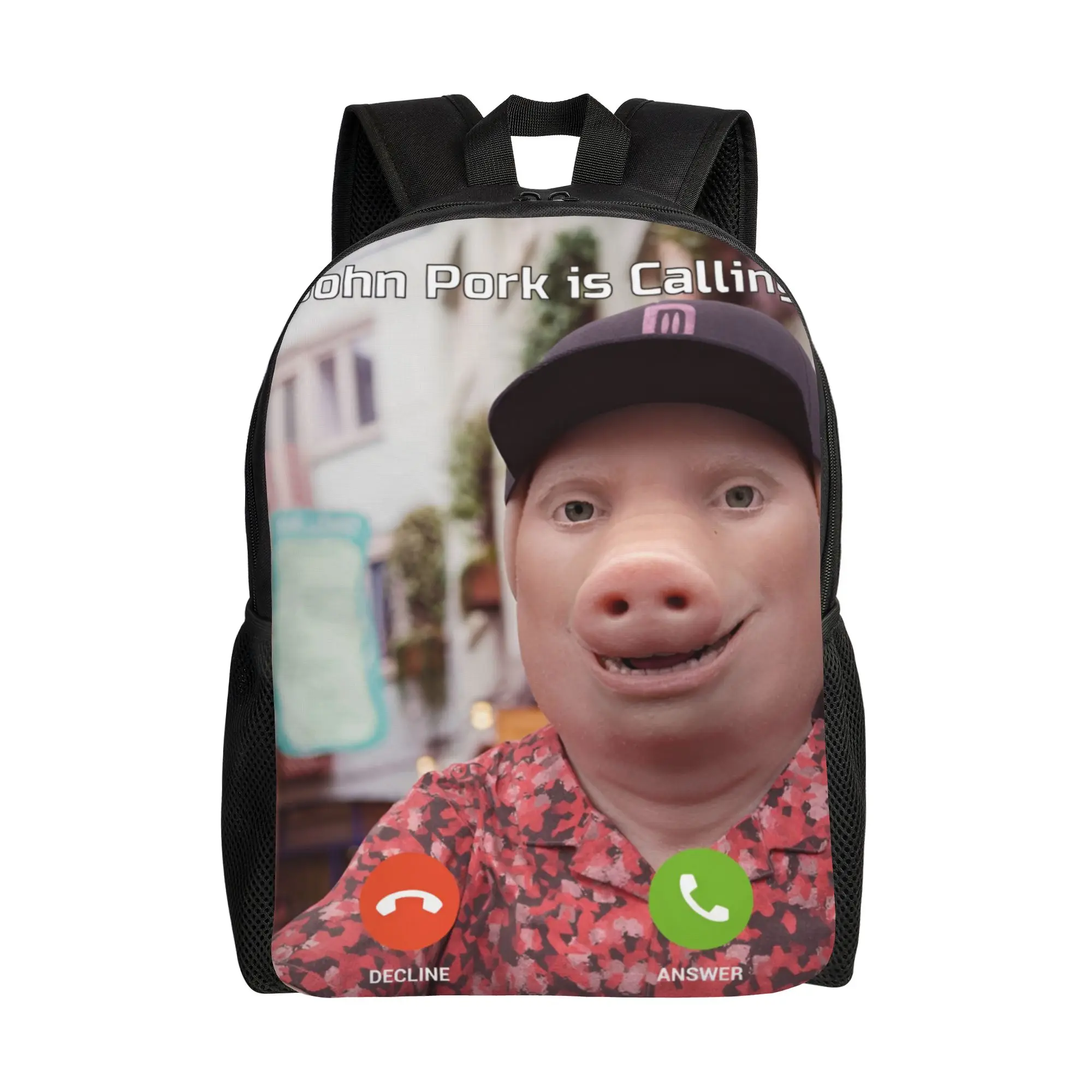 Custom John Pork Is Calling Backpack for Men Women College School Student Bookbag Fits 15 Inch Laptop Hot Bags
Custom John Pork Is Calling Backpack for Men Women College School Student Bookbag Fits 15 Inch Laptop Hot Bags
