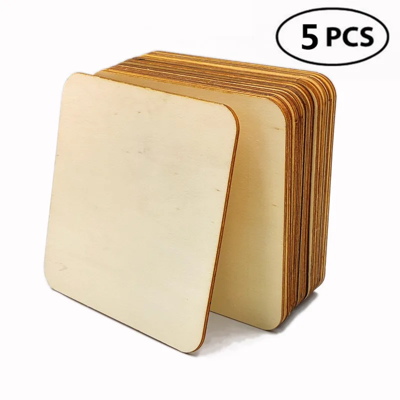 5pcs 120mm Wood Squares Unfinished Square Wood Pieces for Crafts,Painting, Writing, DIY Supplies, Engraving and Carving
5pcs 120mm Wood Squares Unfinished Square Wood Pieces for Crafts,Painting, Writing, DIY Supplies, Engraving and Carving