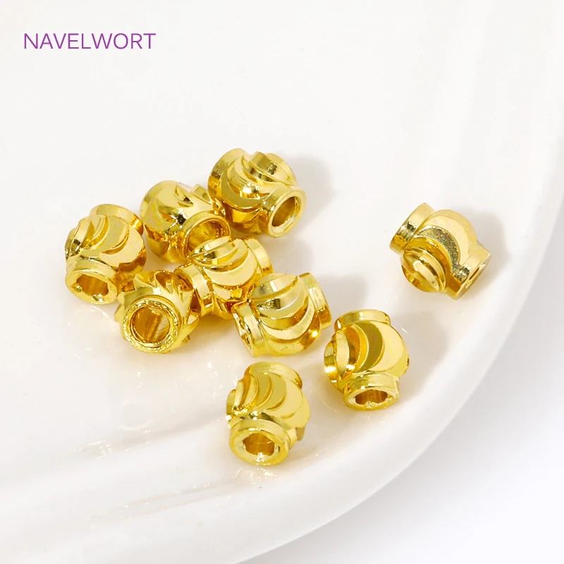 4mm Brass Beads Separators 18K Gold Plated Lantern Beads Spacer Beads,Round Loose Beads For Jewelry Making,DIY Jewelry Materials
4mm Brass Beads Separators 18K Gold Plated Lantern Beads Spacer Beads,Round Loose Beads For Jewelry Making,DIY Jewelry Materials