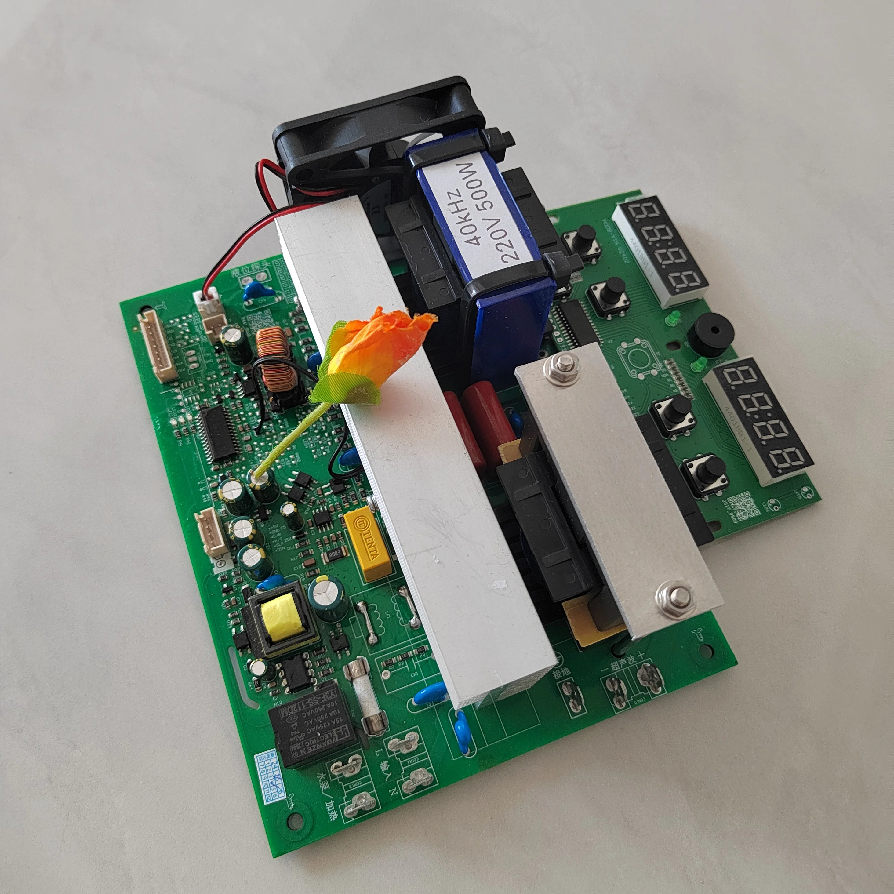 40KHZ 300W Ultrasonic Power Controller With Display Board (Temperature And Time Adjustment)
40KHZ 300W Ultrasonic Power Controller With Display Board (Temperature And Time Adjustment)