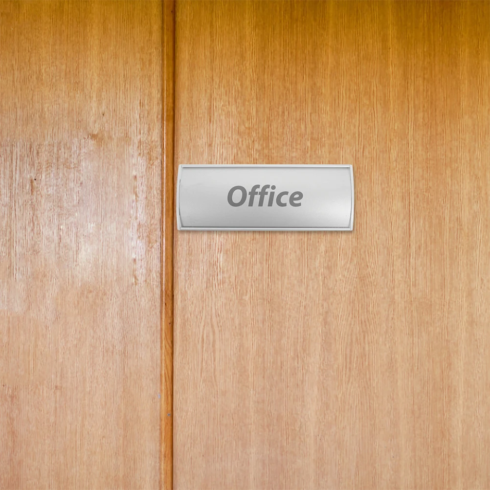 Aluminum Alloy Office Door Signs Blank Arch Name Plates for Classroom Hospital Elegant Single Sided Changeable Durability Room
Aluminum Alloy Office Door Signs Blank Arch Name Plates for Classroom Hospital Elegant Single Sided Changeable Durability Room