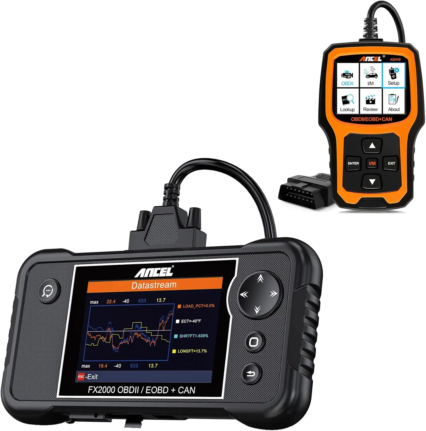 Усовершенствованный четырехсистемный диагностический сканер FX2000 AD410 Усовершенствованный считыватель автомобильных кодов OBD II
Усовершенствованный четырехсистемный диагностический сканер FX2000 AD410 Усовершенствованный считыватель автомобильных кодов OBD II