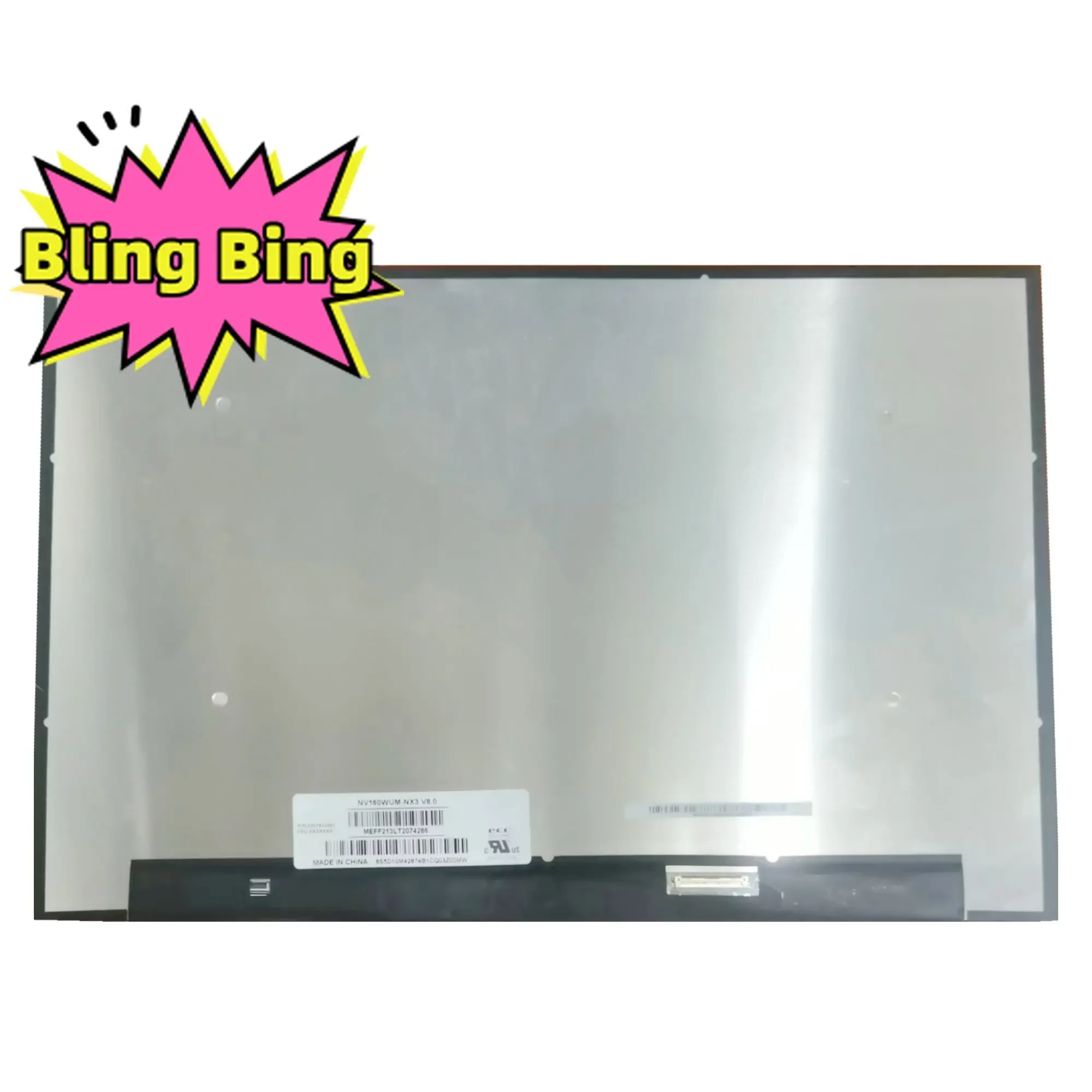 NV160WUM-NX3 1920×1080 40pins Replacement Display Panel Matrix 16.0 inch Laptop LCD screen
NV160WUM-NX3 1920×1080 40pins Replacement Display Panel Matrix 16.0 inch Laptop LCD screen