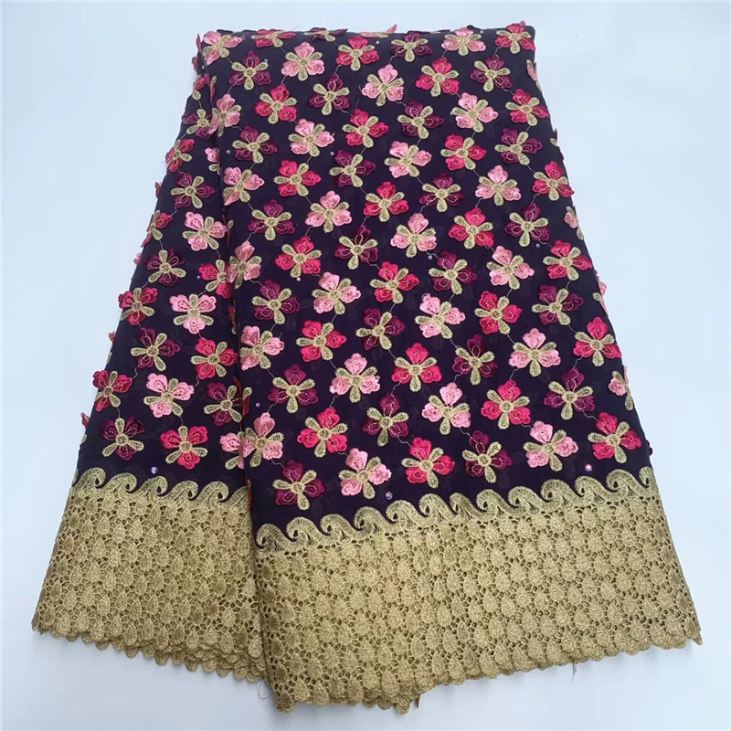 5 yard high-quality Swiss lace fabric Dry lace embroidery African 100% cotton fabrics Swiss voile lace Dubai style PSJF92501
5 yard high-quality Swiss lace fabric Dry lace embroidery African 100% cotton fabrics Swiss voile lace Dubai style PSJF92501