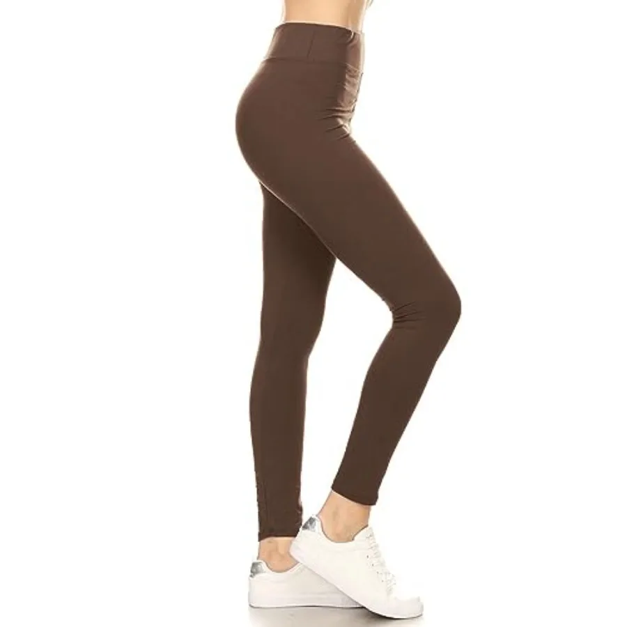 Leggings Depot High Waisted Leggings for Women Buttery Smooth and Soft Women's Solid Yoga - Reg, Plus,,5X
Leggings Depot High Waisted Leggings for Women Buttery Smooth and Soft Women's Solid Yoga - Reg, Plus,,5X