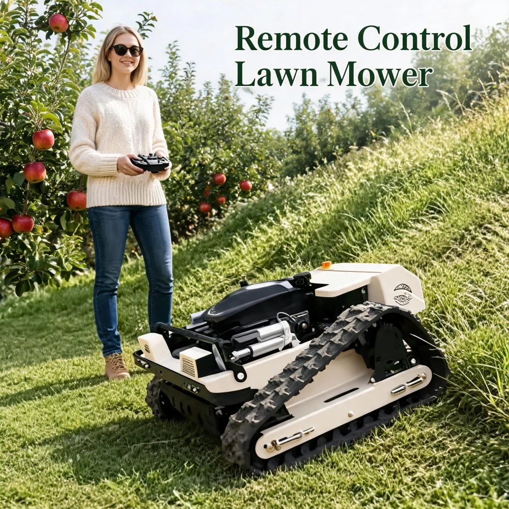 Customization Small Tracked Mower 800mm Cutting Width Multi-use Grass Trimmer Remote Control CE EPA Certified Garden Landscape
Customization Small Tracked Mower 800mm Cutting Width Multi-use Grass Trimmer Remote Control CE EPA Certified Garden Landscape