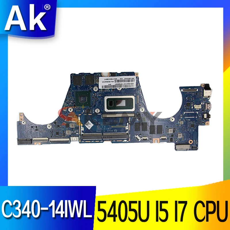 For LENOVO C340-14IWL Laptop Motherboard LA-H081P i5-8265U With RAM 5B20S42110 Mainboard IdeaPad FLEX-14IWL S540-14IWL
For LENOVO C340-14IWL Laptop Motherboard LA-H081P i5-8265U With RAM 5B20S42110 Mainboard IdeaPad FLEX-14IWL S540-14IWL