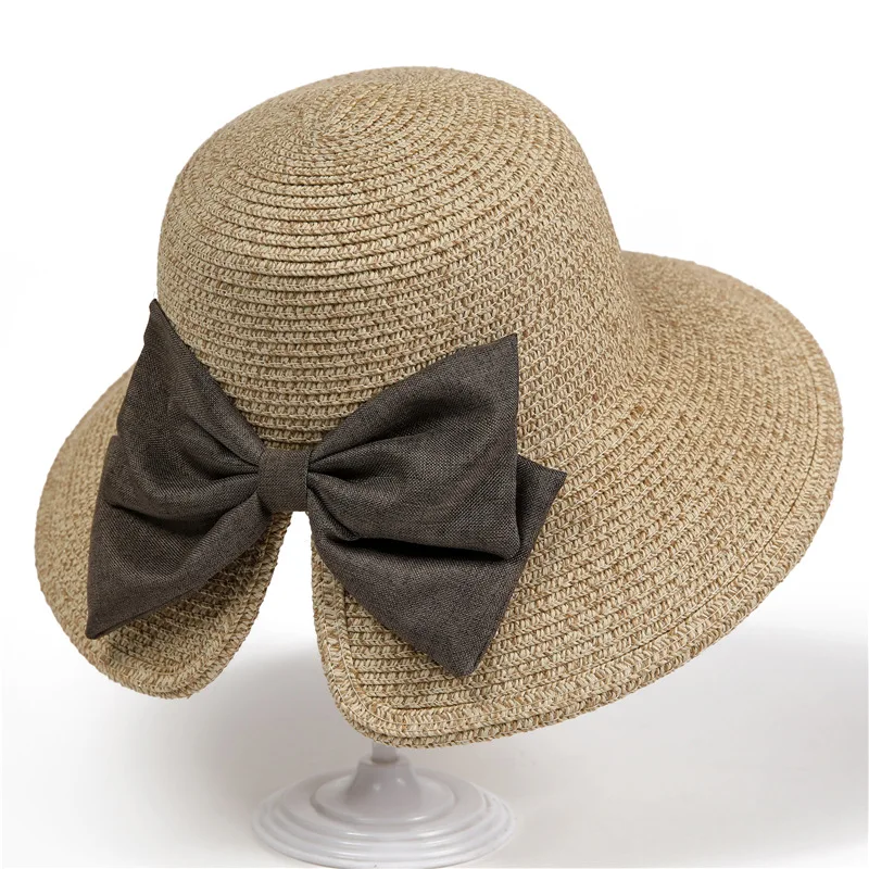 Straw Hat Women's Big Brim Summer Cooling Hat Bucket Hat Fashion Seaside Beach Sun Hat Mother Sun Protection Sun Hat
Straw Hat Women's Big Brim Summer Cooling Hat Bucket Hat Fashion Seaside Beach Sun Hat Mother Sun Protection Sun Hat