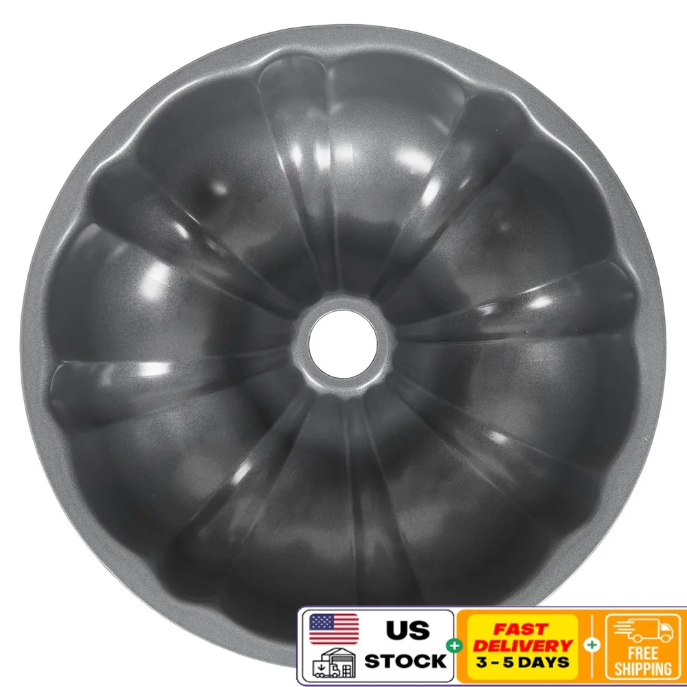 Non-Stick Bundt Cake Pan 951 Inch Fluted Tube Baking Pan Durable Aluminized Steel Round Oven Safe 450F Easy Release Cleanup PFAS
Non-Stick Bundt Cake Pan 951 Inch Fluted Tube Baking Pan Durable Aluminized Steel Round Oven Safe 450F Easy Release Cleanup PFAS