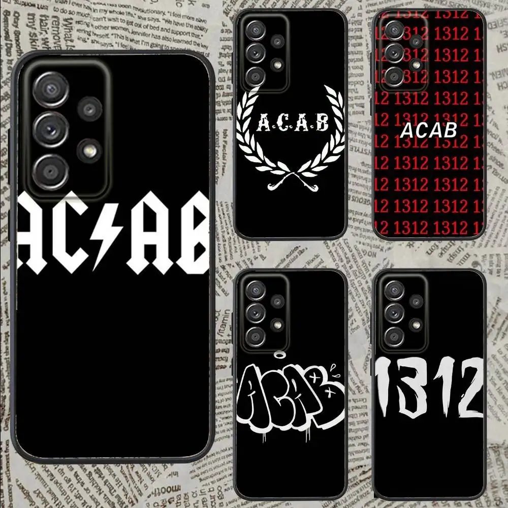 A-Acab U-Ultras Phone Case For Samsung S25,S24,S21,S22,S23,S30,Ultra,S20,Plus,Fe,Lite,Note,10,9,5G Black Cover
A-Acab U-Ultras Phone Case For Samsung S25,S24,S21,S22,S23,S30,Ultra,S20,Plus,Fe,Lite,Note,10,9,5G Black Cover