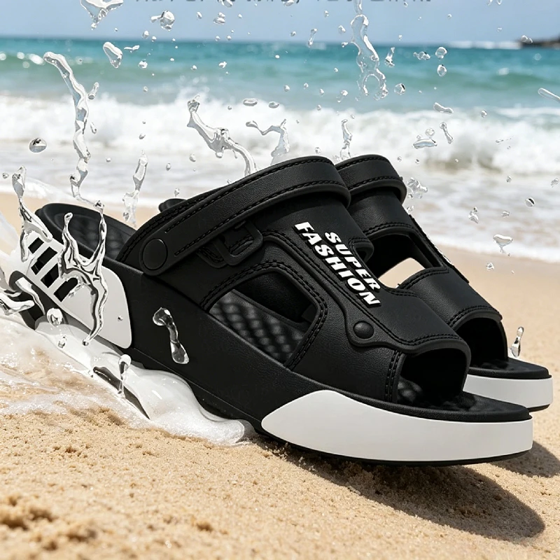 YUYIN Platform Slides Sandals Indoor Outdoor Men Slippers Summer EVA Soft-soled Walking Beach Shoes Flip Flops Mens Home Shoes
YUYIN Platform Slides Sandals Indoor Outdoor Men Slippers Summer EVA Soft-soled Walking Beach Shoes Flip Flops Mens Home Shoes
