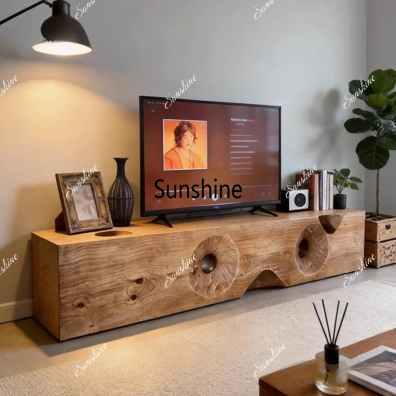 Wabi Stillwind special-shaped solid wood bench design, creativity, TV cabinet exhibition hall, hotel clothing store ornament
Wabi Stillwind special-shaped solid wood bench design, creativity, TV cabinet exhibition hall, hotel clothing store ornament