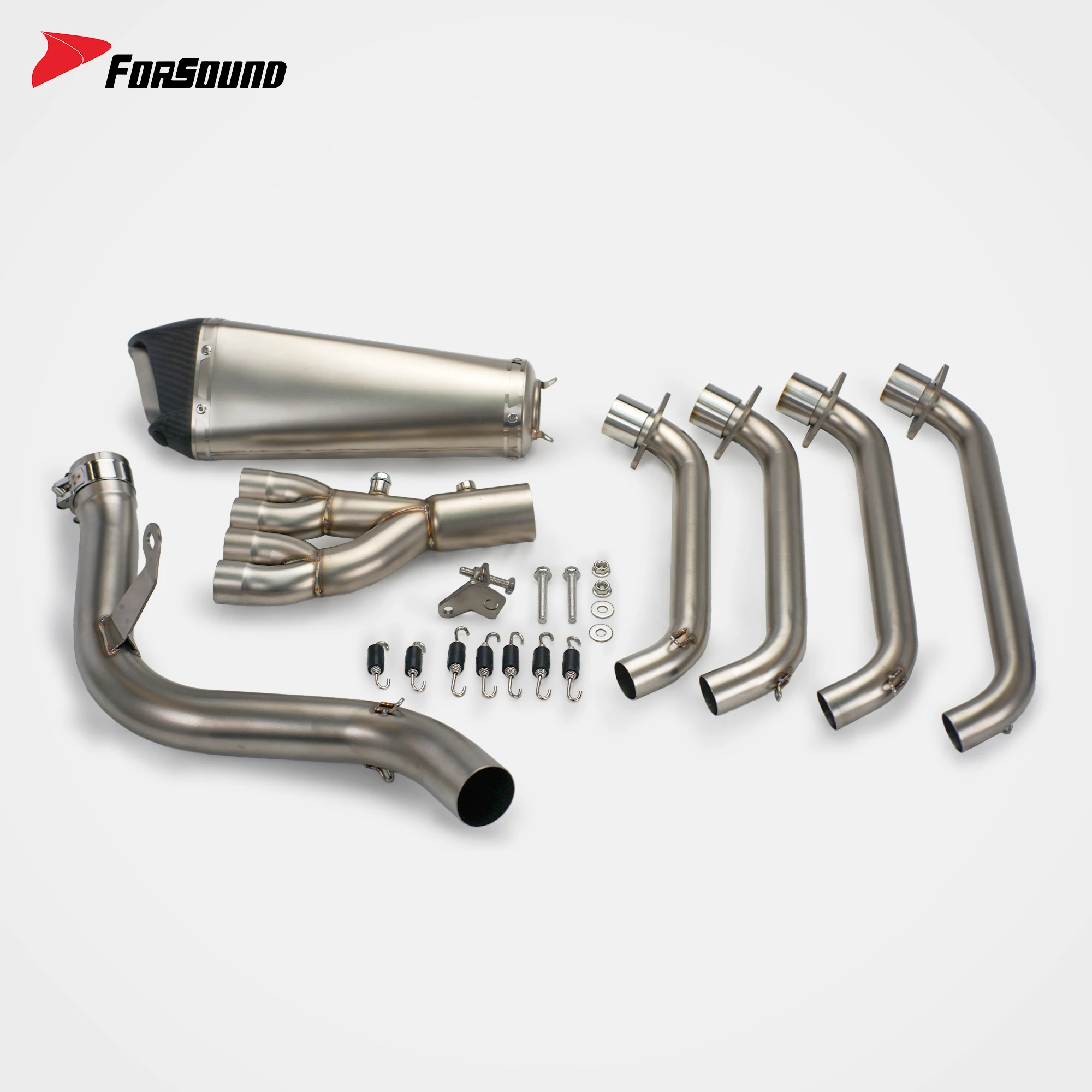 SS Full Exhaust System For HONDA CBR650R 2019-2026 Slip-On Complete Pipe Sport Bike Aftermarket Upgrade Exhaust Accessories
SS Full Exhaust System For HONDA CBR650R 2019-2026 Slip-On Complete Pipe Sport Bike Aftermarket Upgrade Exhaust Accessories